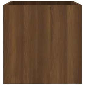 Planter Box Brown Oak Engineered Wood Medium Decorative Inlays