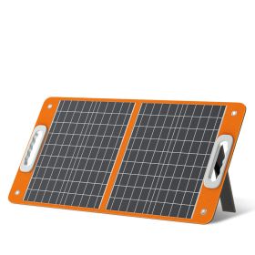 [US Direct] FlashFish 18V 60W Foldable Solar Panel Portable Solar Charger with DC Output USB-C QC3.0 for Phones Tablets Camping Van RV Trip