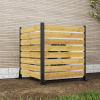 Goodyo 55"x38.5"W (2 Panels) Cedar Wood Privacy Screen, Outdoor Privacy Walls, Privacy Wood Fence for Pool Equipment Enclosure, Trash Can Enclosures