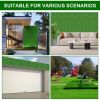 12PCS 24x16 Inch Artificial Hedge Panels - Realistic Greenery Privacy Screen for Outdoor Fence, Garden Wall, Patio Decor & Indoor Backdrop