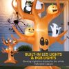 9ft Inflatable Halloween Haunted Tree with Pumpkins, Ghosts and Cat, Blow-Up Outdoor LED Yard Display for Garden, Lawn, Party, Holiday