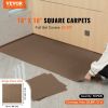 VEVOR Carpet Tiles Peel and Stick, 18' x 18' Squares Self Adhesive Carpet Floor Tile, Soft Padded Carpet Tiles