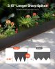 Steel Landscape Edging 4 Packs 40 x 8in Rust-Resistant Garden Edging Border