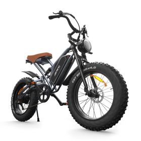 [USA Direct] JANSNO X50 Electric Bicycle 48V 14Ah 750W 20inch Tires 50KM Max Mileage 120KG Max Load Electric Bike
