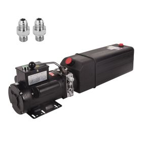 Hydraulic Power Unit 16 Quart 4 Gallon Hydraulic Pump 220V 3450 RPM 2HP Single Phase Electric Hydraulic Car Lift Pump